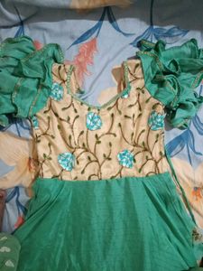 Beautiful Teal Ethnic Gown