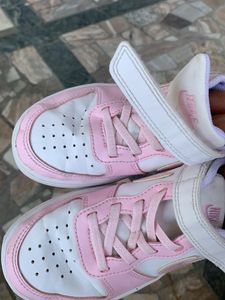 Nike Pink &amp; White Sneakers