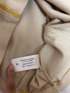 Studiofit By Westside- Styled Ribbed Top ( New)