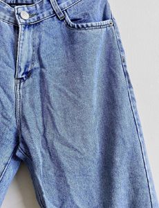Light Wash Wide Leg Jeans