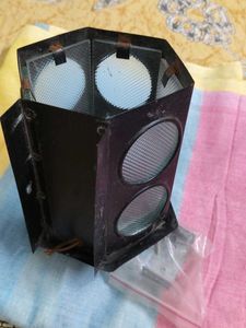 Vintage Hexagonal Lantern Lamp wall mounted