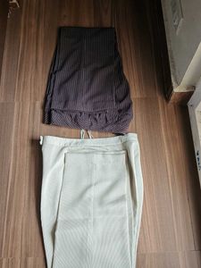 Classic Striped &amp; pista Trousers