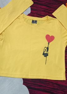 Tunic T Shirt Yellow 💛 Colour 💯