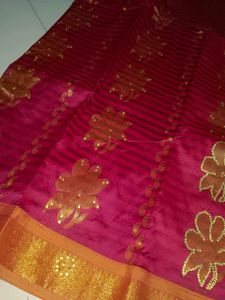 Red Kanjeevaram Saree