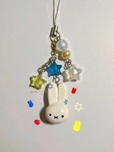 Stars & Miffy Keychain Bag Charm ⭐ 💚