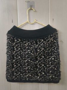 Cozy Textured Mini Skirt