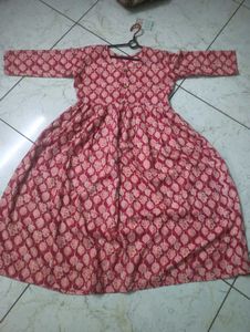 Stylish Pink anarkali Kurta