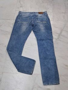 Men's Blue Wash Jeans