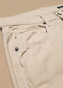 Off White Straight Leg Pants