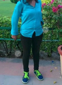 Women's Shrug With Full Sleeves Shirt Combo