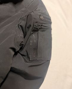 National Geographic Black Bomber Jacket
