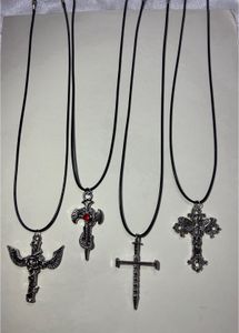 Gothic Cross Pendant Necklaces