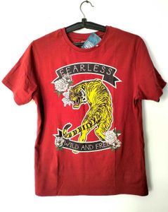 DNMX Tiger Graphic Tee - Size M