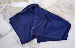 Men's Comfortable Blue Sleep Shorts