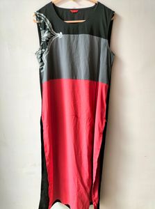 W Straight A Line Kurti