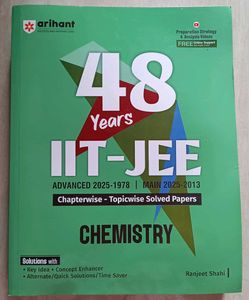 Arihant 48 Years IIT-JEE Physics , chemistry and m