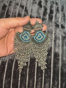 Boho Indian Jhumka Earrings