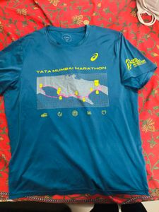 asics Teal Blue Graphic T-Shirt