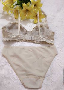 Very Beautiful Net Bra With Penty
