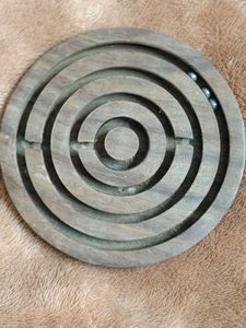 Coins only ~ Wooden Ball Maze Toy