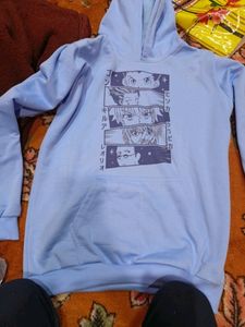 Anime Print Mens Hoodie