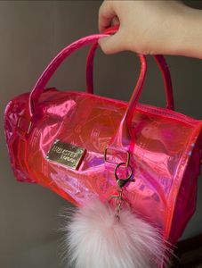 Y2K Holographic Duffle Bag