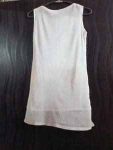 white top with black jacket