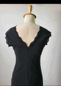 Elegant Black Lace Dress
