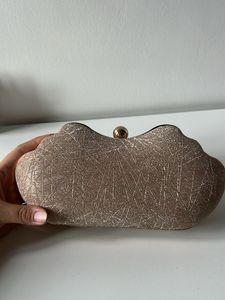 Sparkling Cloud Shaped Clutch Bag