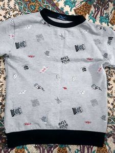 Boys Graphic Print Sweatshirt