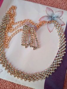 Necklace and Earrings Set 🌻💗