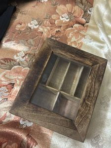 Wooden organizer jewellery box