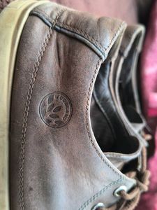 Brown Leather Casual Shoes