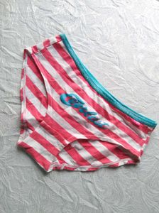 Striped Pink & White Briefs