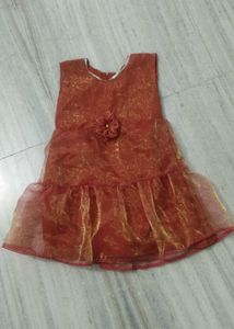 Beautiful Frock with hair Bow