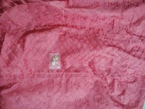 💕 Beautiful Pink  dress material 💕