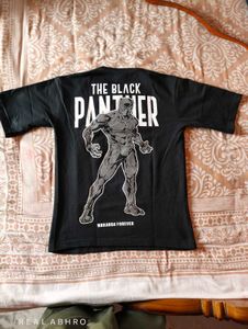 🔥 Black Panther Graphic T-Shirt | M Size |