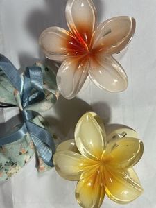 Flower Hair Clips & Scrunchie Set