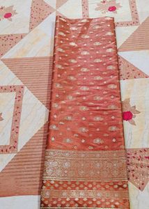 Beautiful Red ♥️ Silk Saree