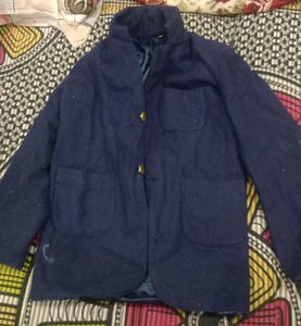 Vintage Navy Blue coat school