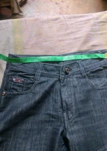 Stylish Dark Wash Denim Jeans.