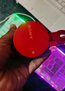Sony CH400 Wireless Headphones - Red
