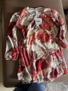 Floral Print Sheer Sleeve Mini Dress