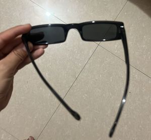 Rectangular Black Sunglasses