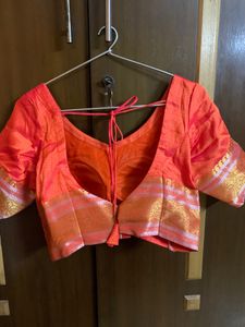 Saree  with padded blouse