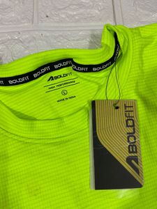 Boldfit Neon Green T-Shirt