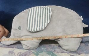 Cute Elephant Plush Pillow