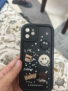 Cute Coffee & Smiley iPhone 12 Phone Case