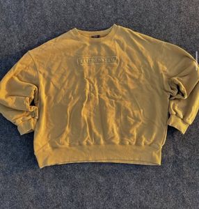 Yellow "Flying Dream" Crewneck Sweatshirt