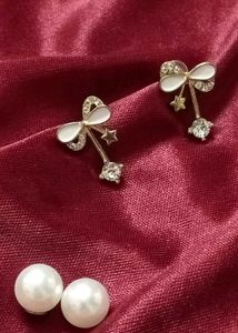 beautiful butterfly earring